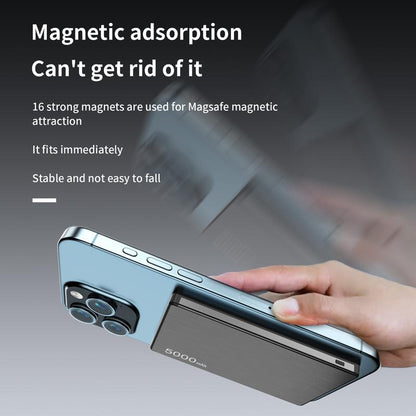 Ultra-Slim Wireless Magnetic Power Bank