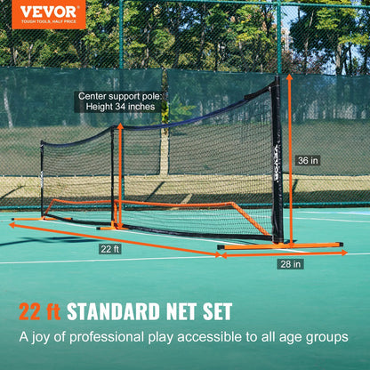 Vevor Pickelball Net, Paddles, and Carrying Bag