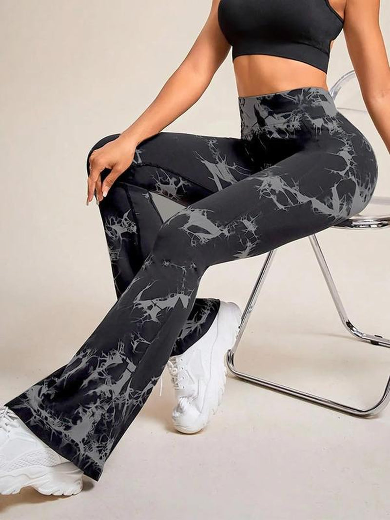 FlexLuxe Tie Dye High-Stretch Leggings